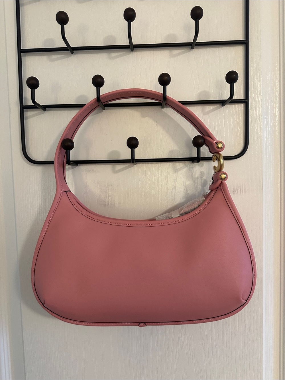 COACH - Eve Shoulder Bag in Bubblegum - Picture 2 of 7